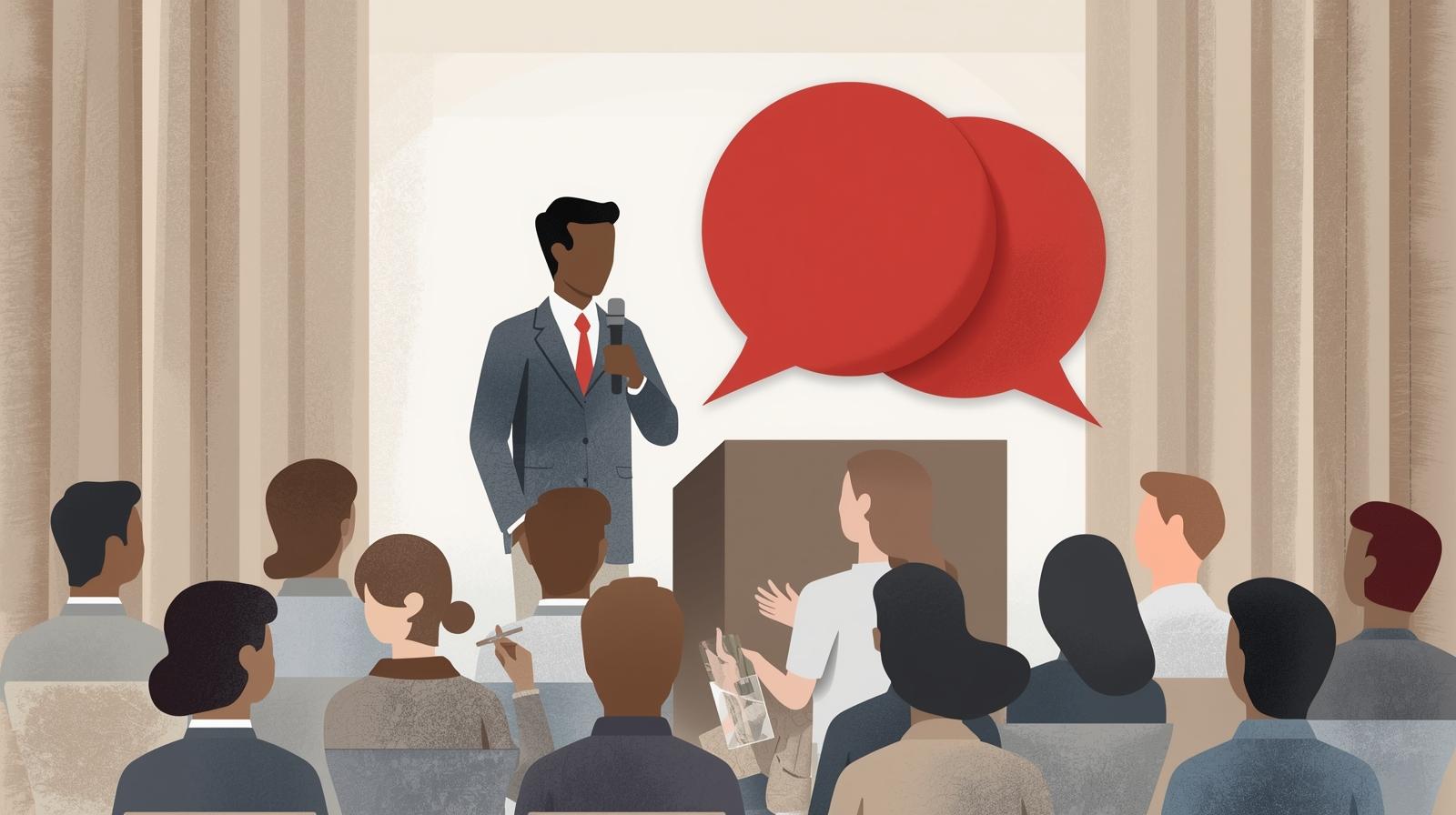 Del monólogo al diálogo: las reglas de oro del nuevo orador
