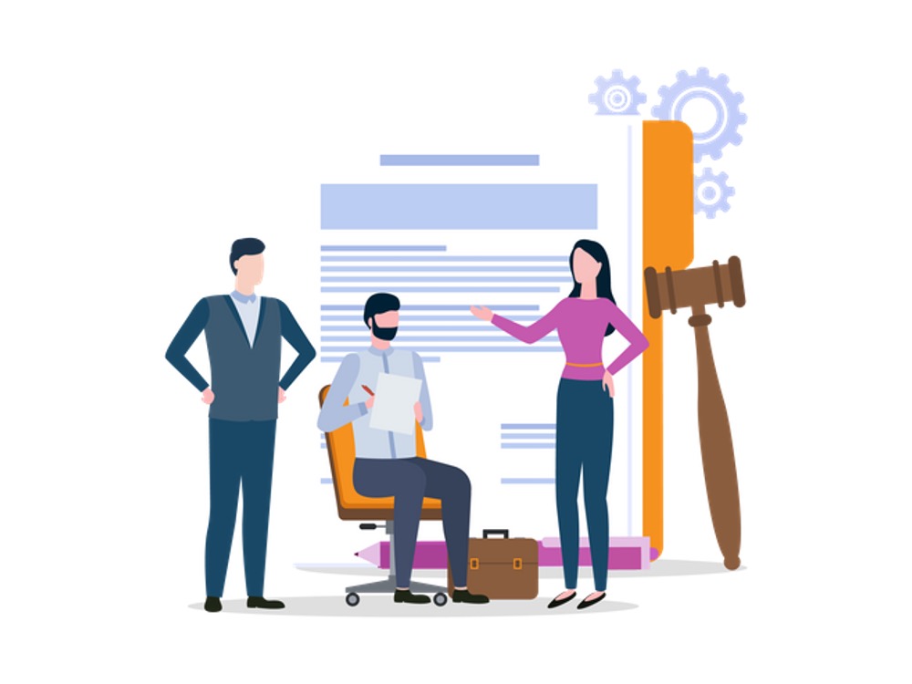 dos personas dandose la mano en señal de negociación