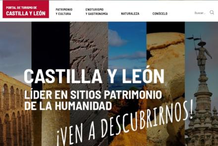 Imagen de portada de la página de Información Turística de Castilla y León