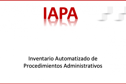 IAPA. Inventario Automatizado de Procedimientos Administrativos